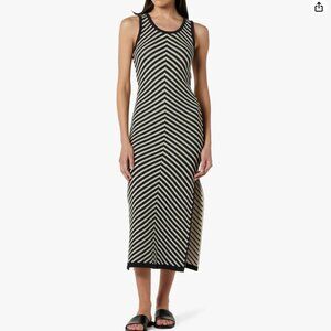 The Drop Womens Ritu Crochet Striped Maxi Dress Size XL